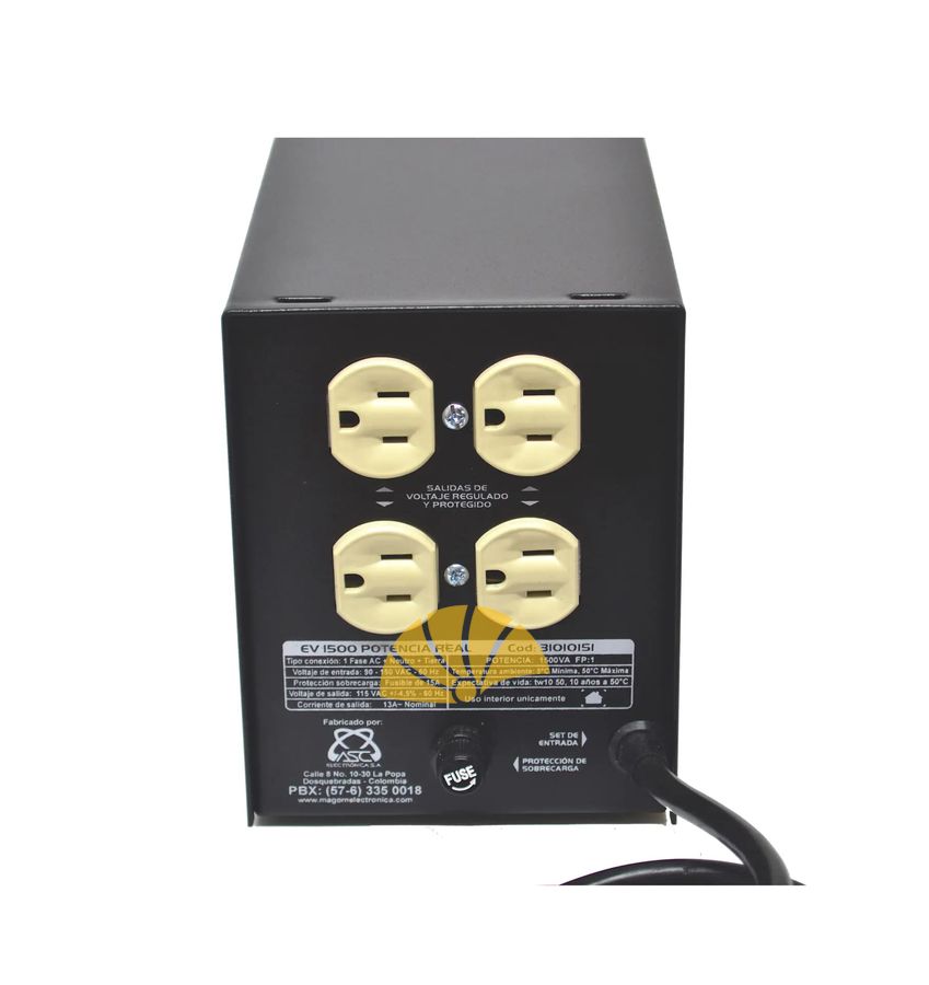 REGULADOR EV-1500 TORRE - Imagen 2