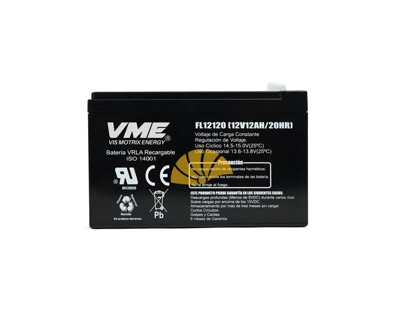 BATERÍAS VME 12V-12AH FL12120