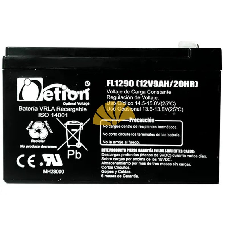 BATERÍAS NETION 12V-9AH AGM