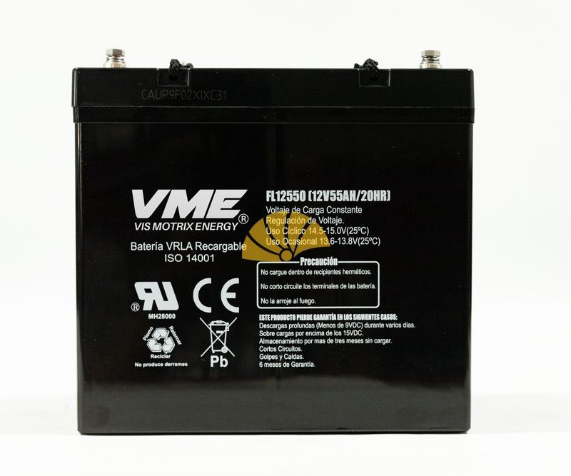 BATERÍAS VME 12V-55AH FL12550