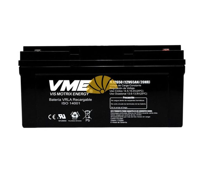 BATERÍAS VME 12V-65AH FL12650