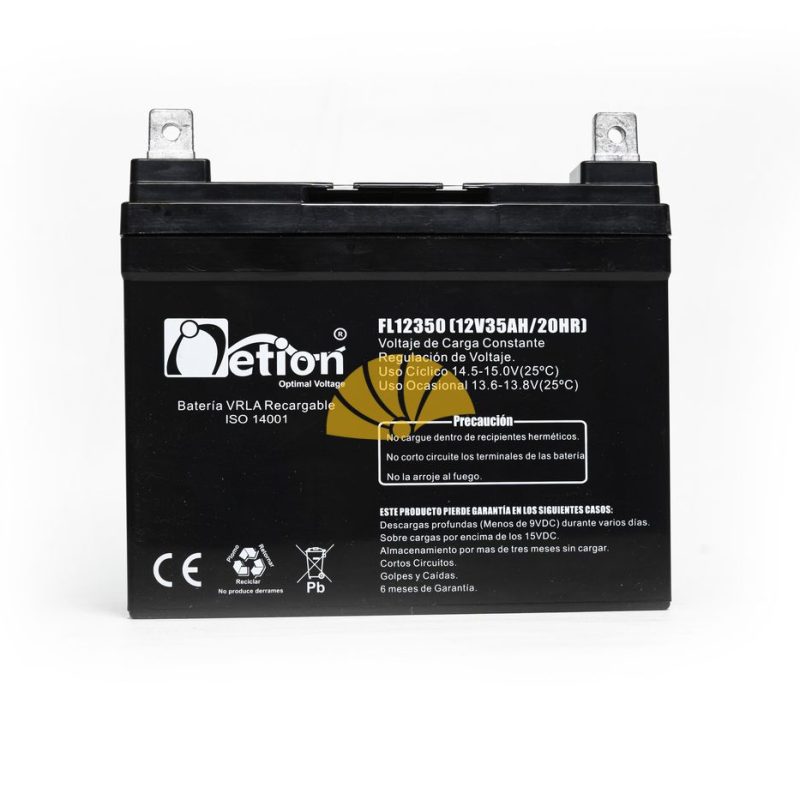 BATERÍAS NETION 12V-35AH AGM