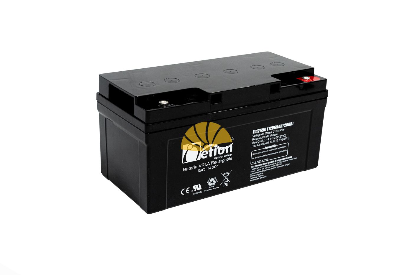 BATERÍAS NETION 12V-65AH AGM - Imagen 2