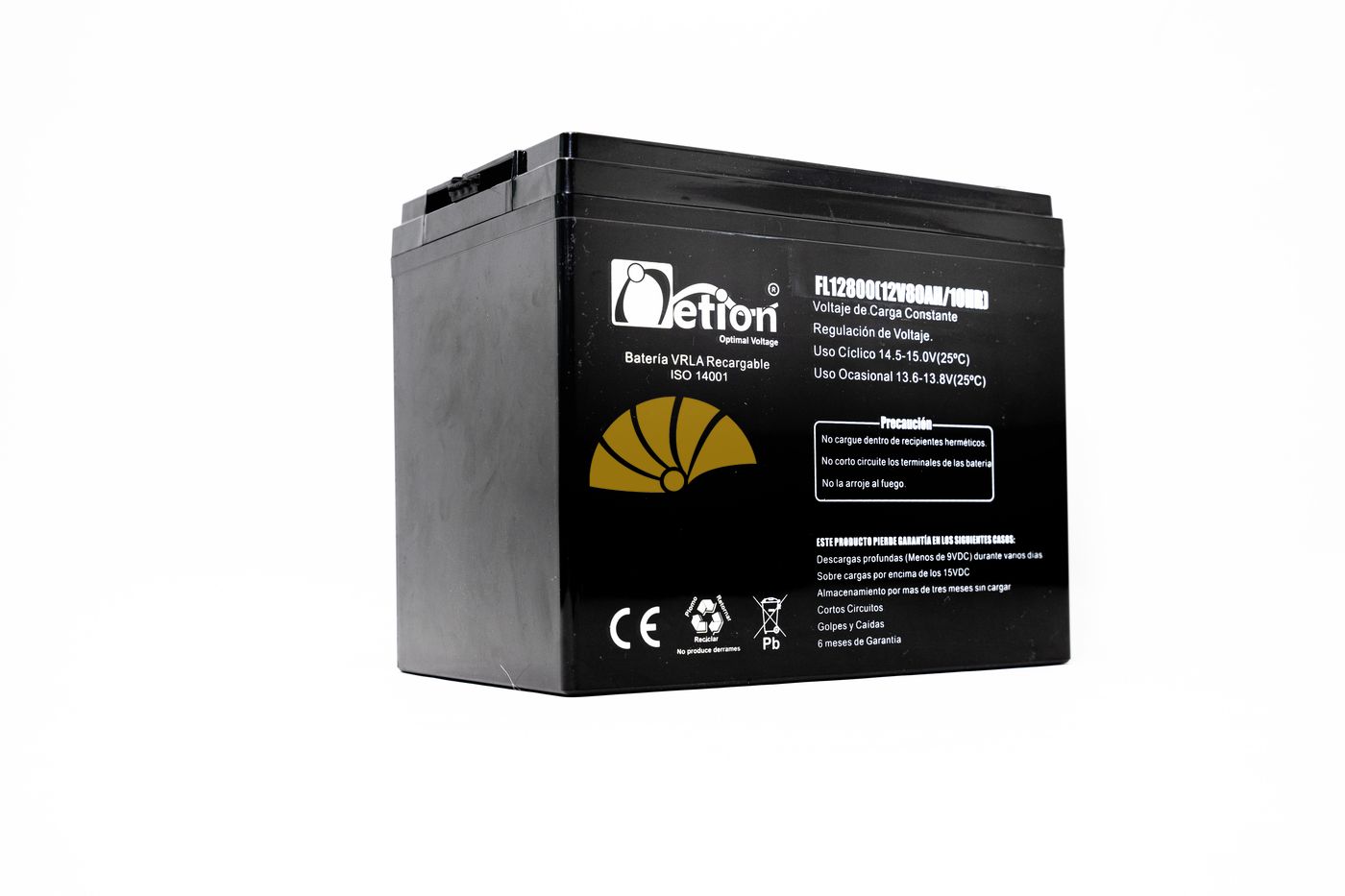 BATERÍAS NETION 12V-80AH AGM - Imagen 2