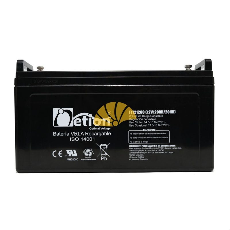 BATERÍAS NETION 12V-120AH AGM