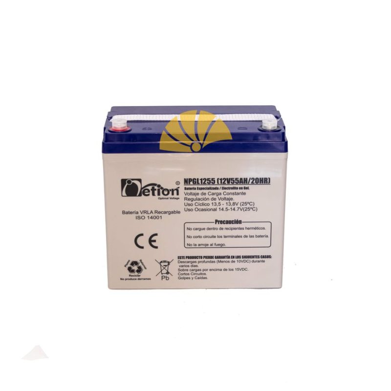 BATERÍAS NETION 12V-55AH GEL