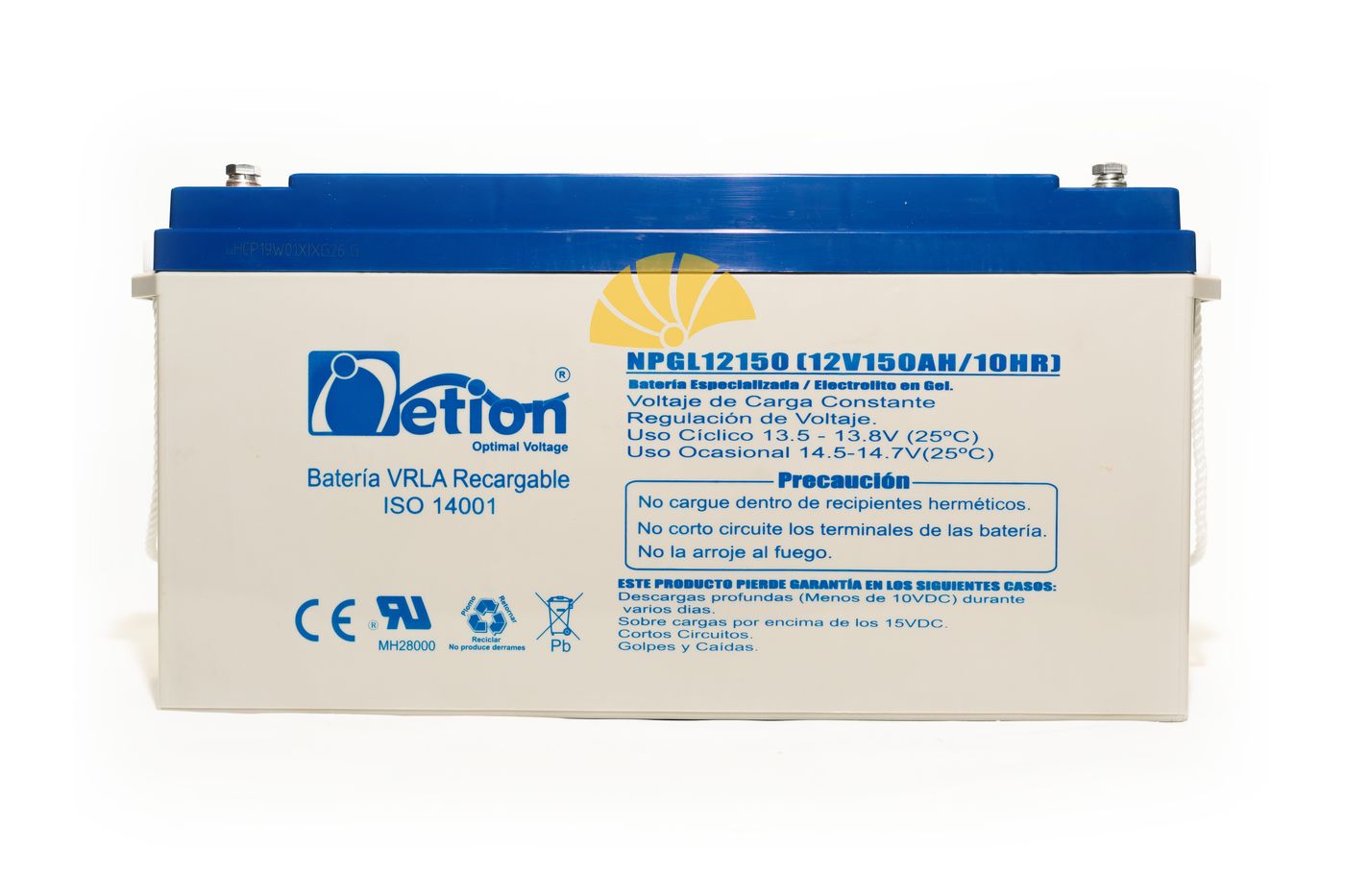 BATERÍAS NETION 12V-150AH GEL