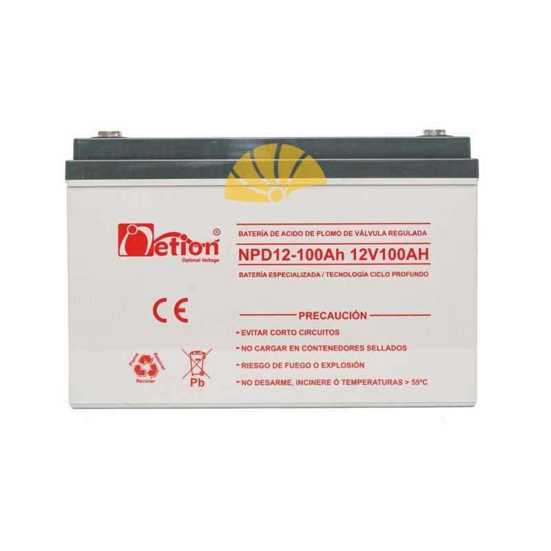 BATERÍAS NETION 12V-100AH CICLO PROFUNDO