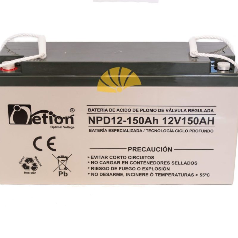 BATERÍAS NETION 12V-150AH CICLO PROFUNDO
