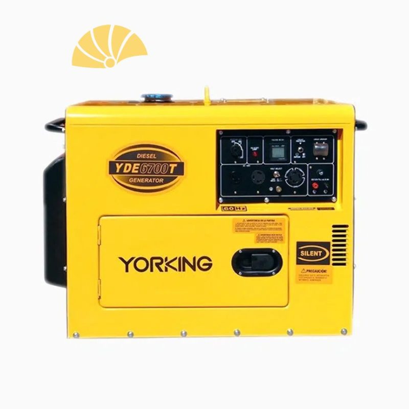 Planta electrica YORKING 5500W - YDE6700T - DIESEL