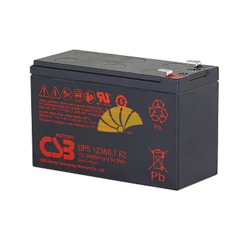 BATERÍA CSB 12V - 7.5AH MODELO UPS123607