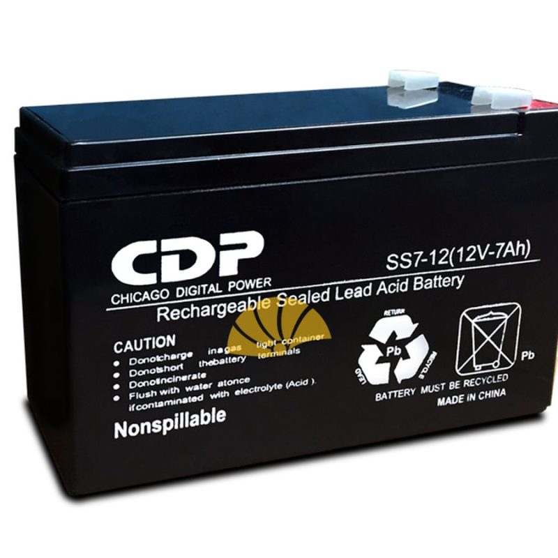 BATERÍA CDP 12V-7AH SLB (84-Watt Hour)